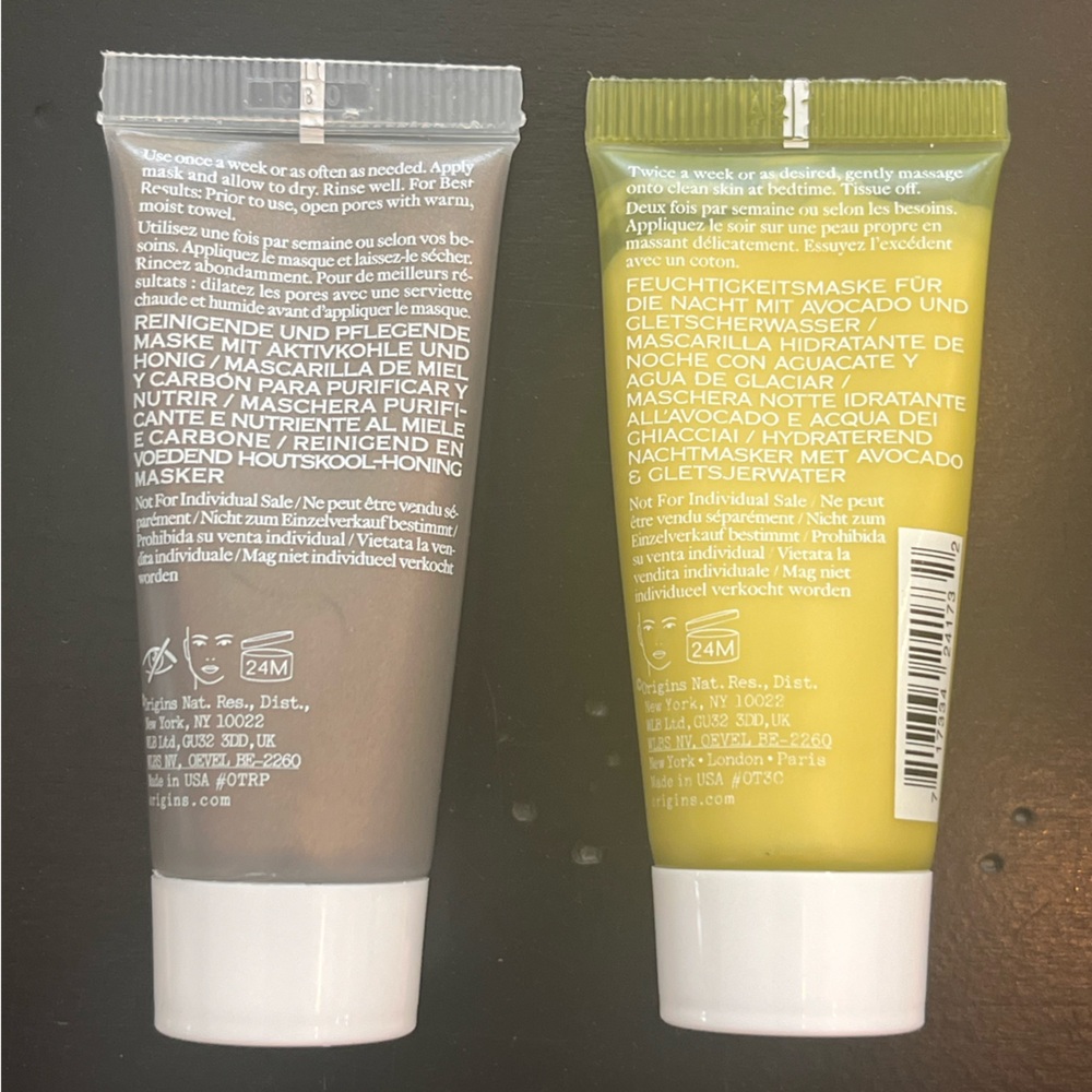 New Origins Charcoal and Avocado Mask Set - Picture 2 of 5